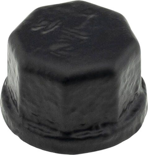 Заглушка DC для трубы d-19 мм черный