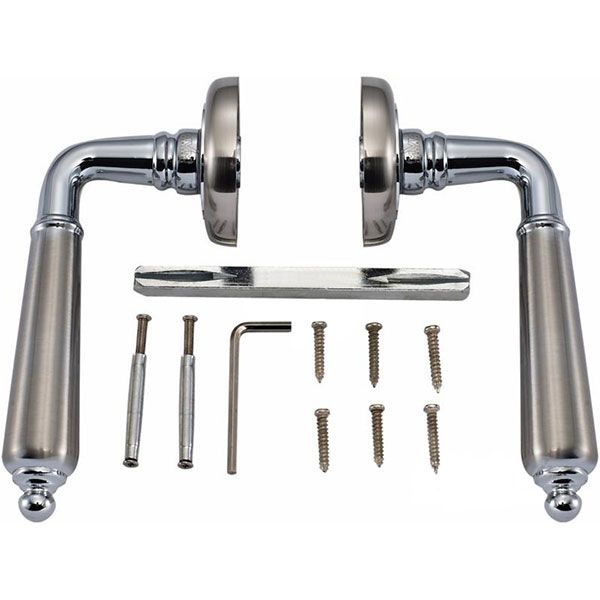 Ручка на розетке  MVM Z-1221 хром