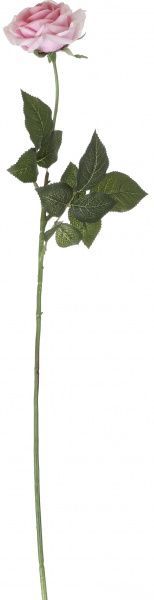Растение искусственное Роза 64 см розовая Девилон