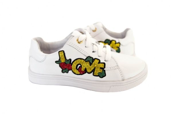 Кеды детские Мальви р.35 белый Ш-460 А 