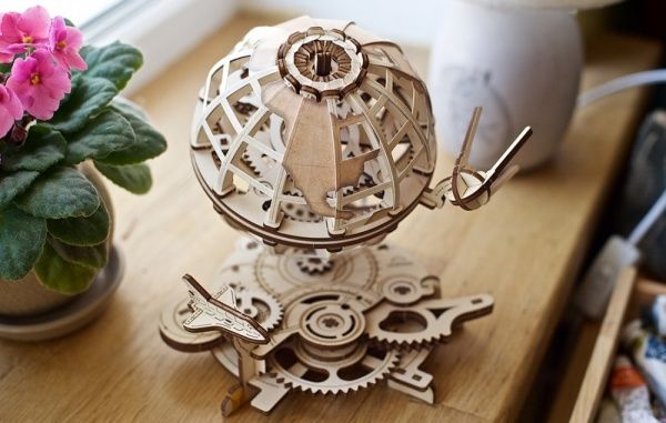 Дерев'яний 3D-конструктор UGEARS Глобус