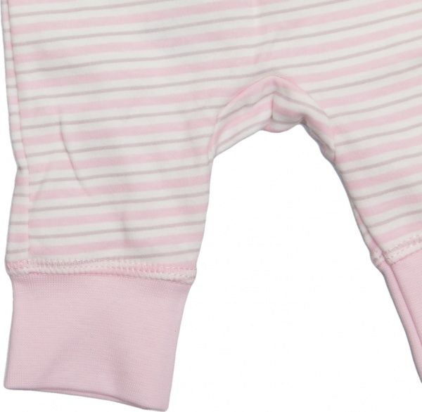 Ползунки детские Фламинго интерлок р.56 розовый 682-222 О 