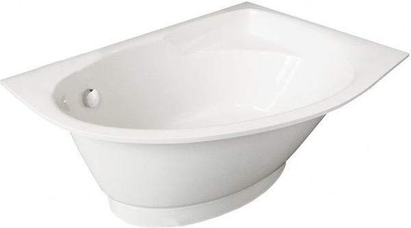 Ванна зі штучного каменю PAA Tre K (права) 150х100 см 