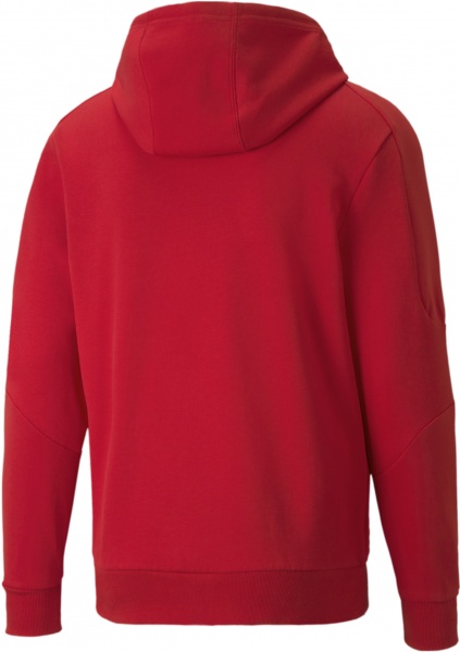 Джемпер Puma Ferrari Race Hooded Swt Jkt 53168302 р. S красный