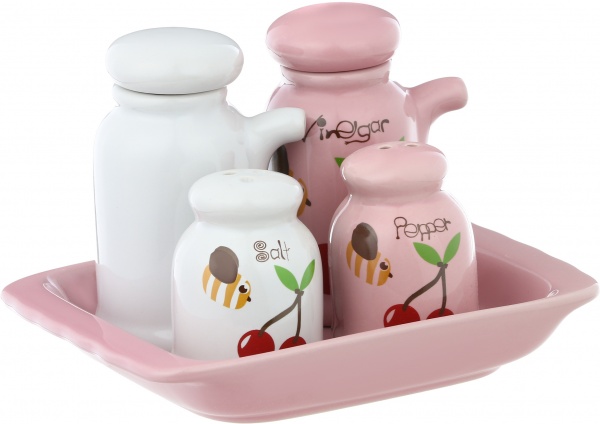 Набір для спецій Вишенька 5 предметів 76-067