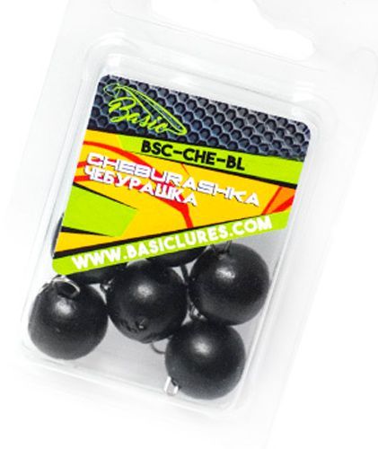 Тягарець Basic Чебурашка пофарбований 60 г 2 шт. BSC-CHE-BL-60