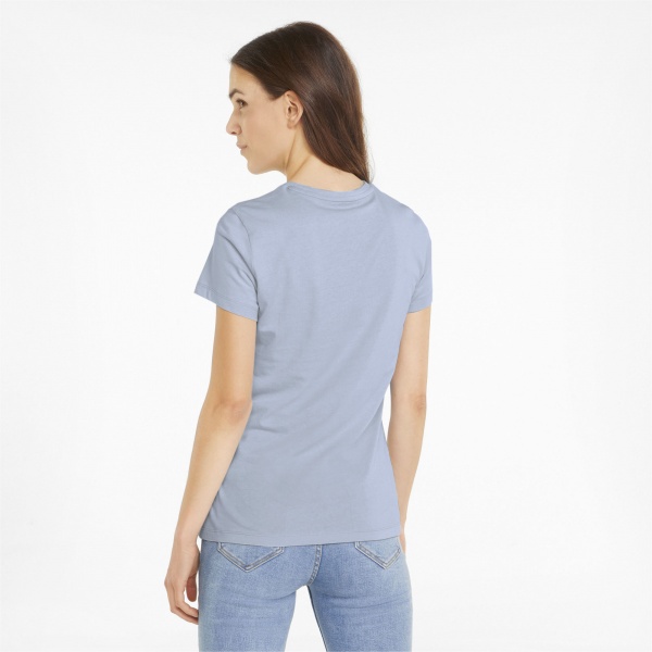 Футболка Puma ESS Logo Tee 58677583 р.2XS голубой