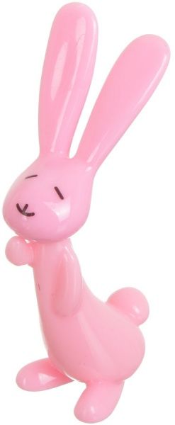 Ручка кулькова Зайченя рожеве 