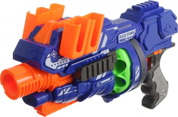 Игрушечное оружие Blaze Storm бластер с электроприводом + 12 пуль ZC7090