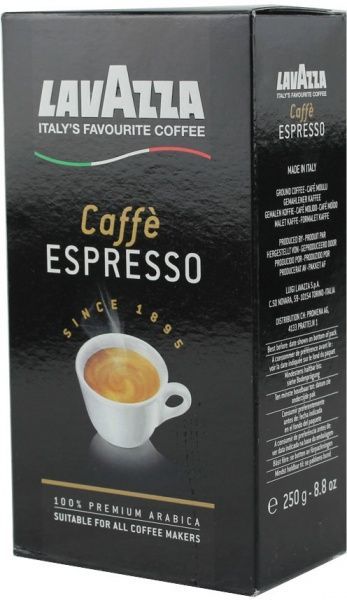 Кофе молотый Lavazza Espresso 250 г (8000070018808) 8000070018808 