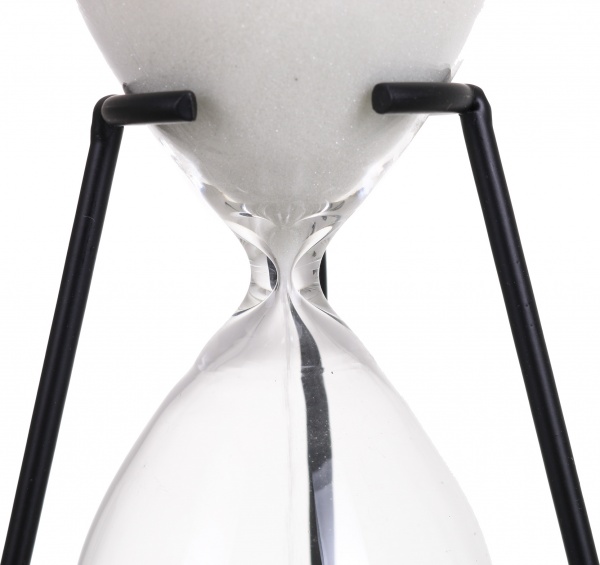 Годинник пісочний декоративний на підставці 19 см HZ1911140