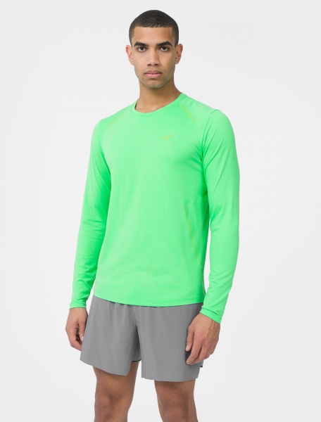 Футболка 4F LONGSLEEVE FNK 4FSS23TFLOM103-41S р.XL зелений