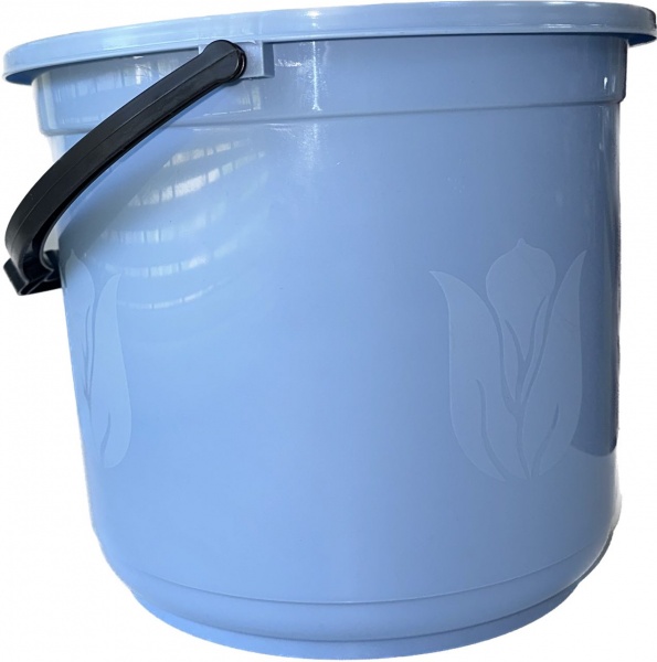 Відро без кришки 12 л лазурний 