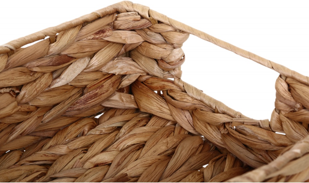 Корзина Sona с ручками бежевая 25х20х9 см