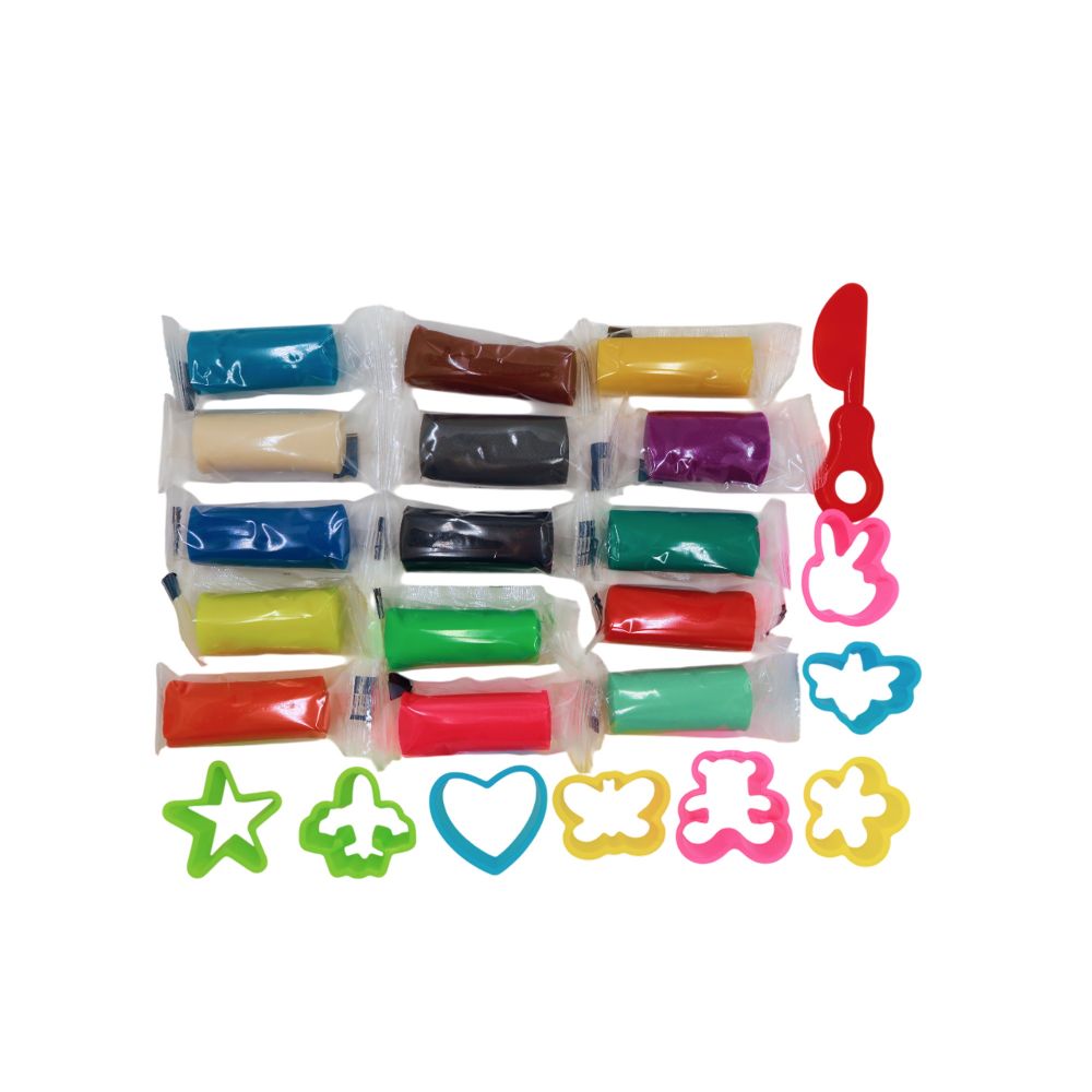 Набір для ліплення CLAY ANYWAY Тісто 15 кольорів TY4470