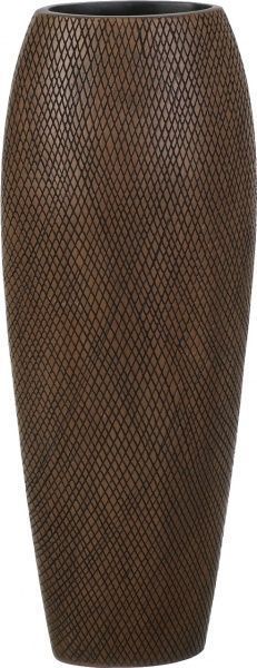 Ваза Shape 23х12.5х61.5 см коричневая