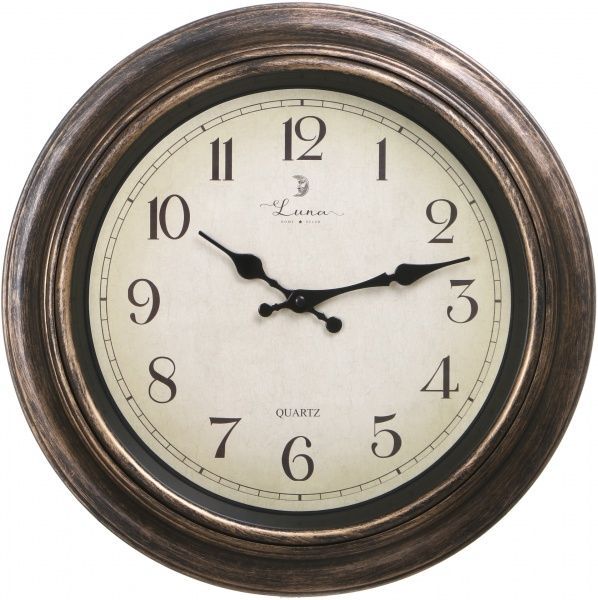 Часы настенные Bristol 39,8 см бронзовые Ningbo Royal Union