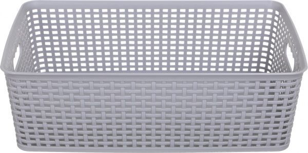 Корзина Gondol Plastic G461 KANGAROO-Maxi серый 270x405x130 мм