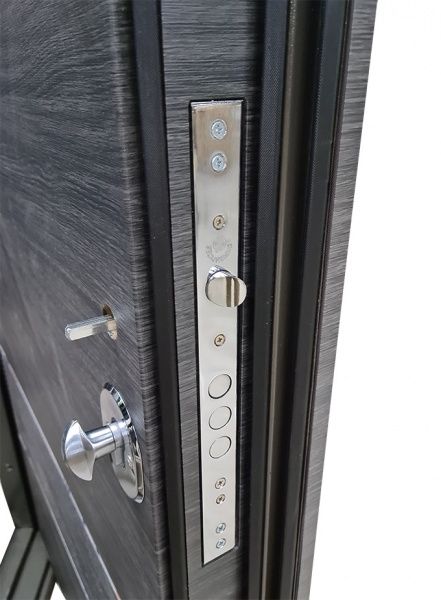 Двері вхідні Булат Статус 518 венге сірий 2050x950мм ліві