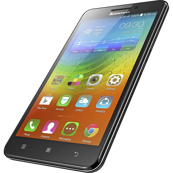 Смартфон Lenovo A5000 DS black