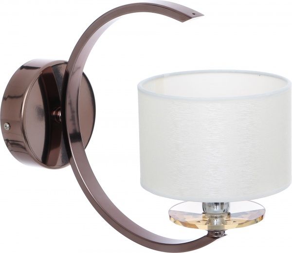 Бра Интеркласс НББ 01-ХХ-064 1x40 Вт E14 кофейный 68738/1B 