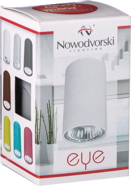 Светильник точечный Nowodvorski Eye GU10 серебряный 5257 