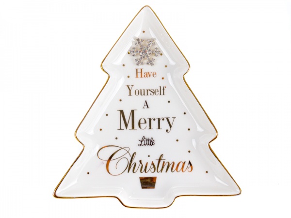 Блюдо Різдвяна колекція Ель 16 см 985-140 Lefard 