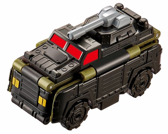 Машинка-трансформер Flip Cars 2 в 1 Ракетоносець і Армійський автомобіль EU463875-16