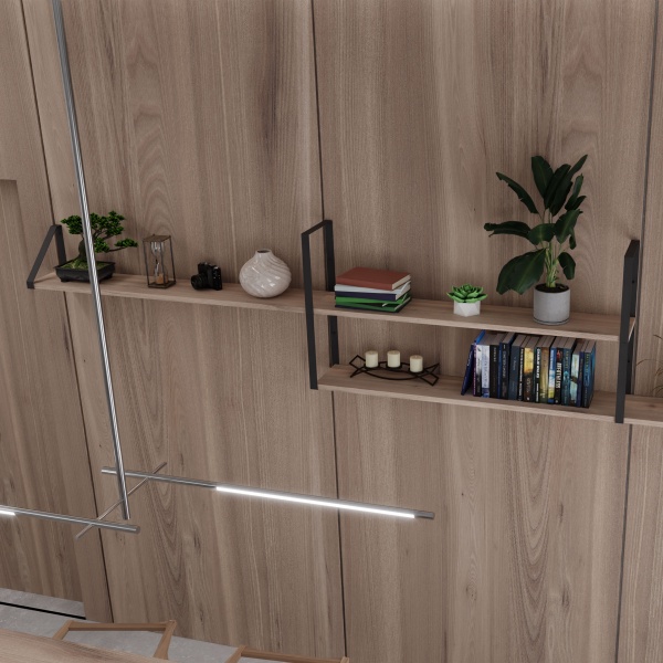 Кронштейн для полиць Valore Трикутник Loft SB-T-28