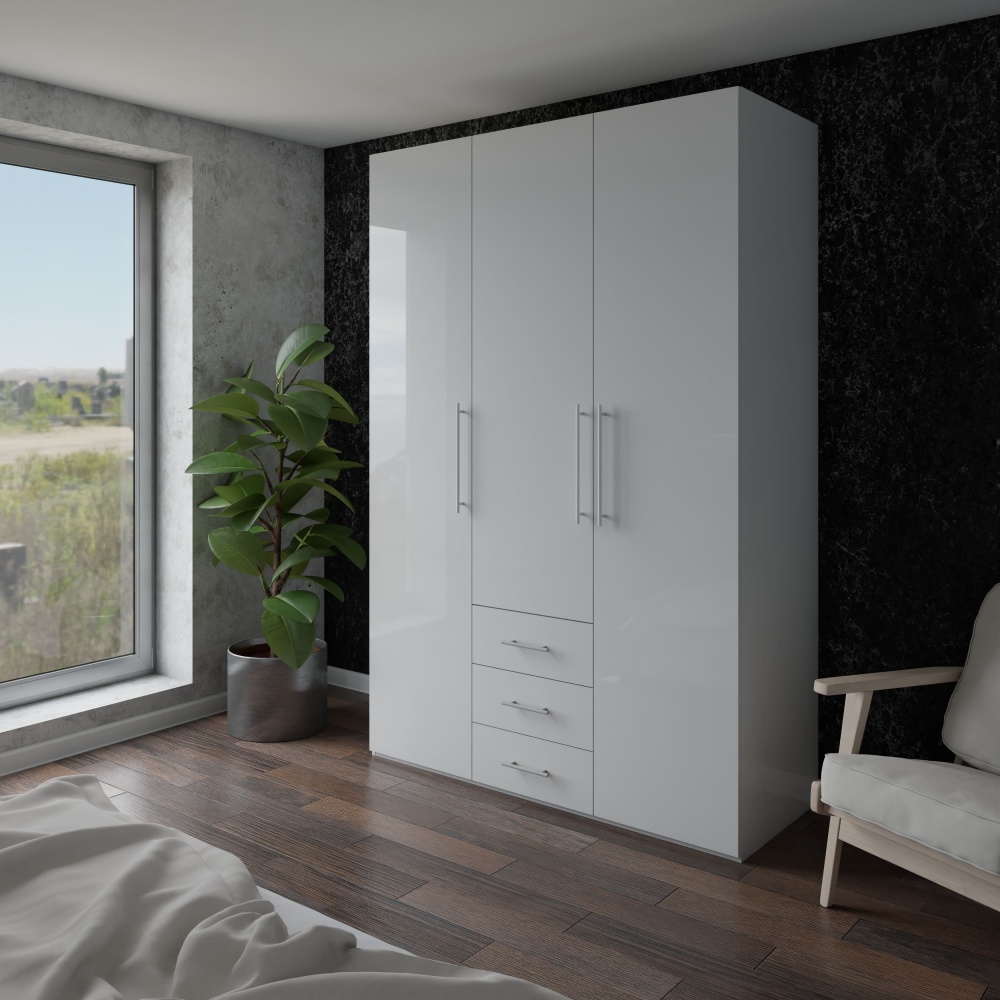 Шафа Світ Меблів Crystal 1500 2250х1500х600 мм білий