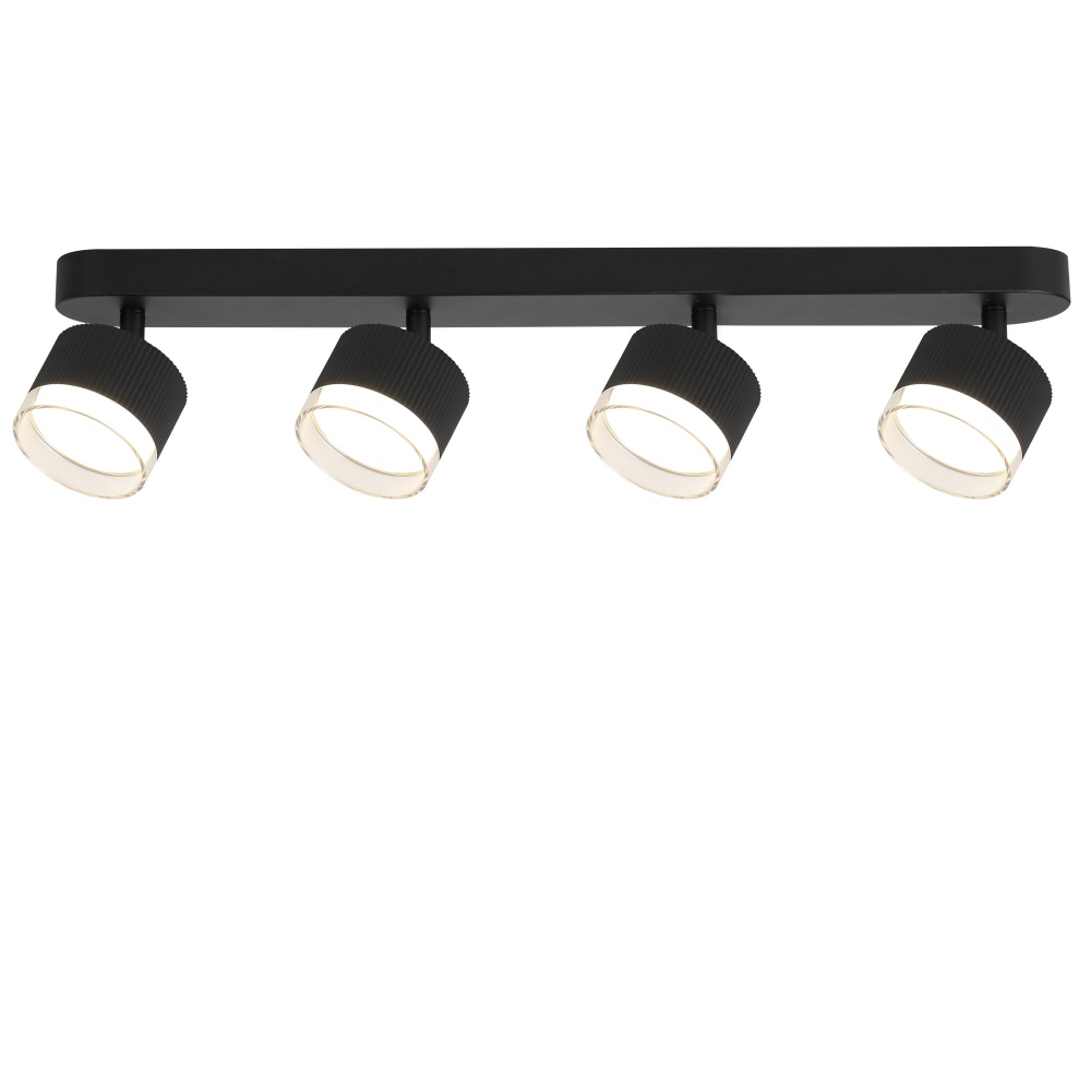 Спот Eurolamp Onyx 4xGX53 чорний WS4-GX53(black)GL