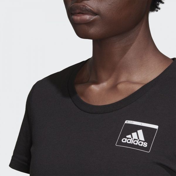 Футболка Adidas W MH Photo Tee ED6167 S чорний