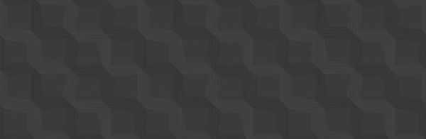 Плитка SALONI Брілліант сектор негро 30x90 