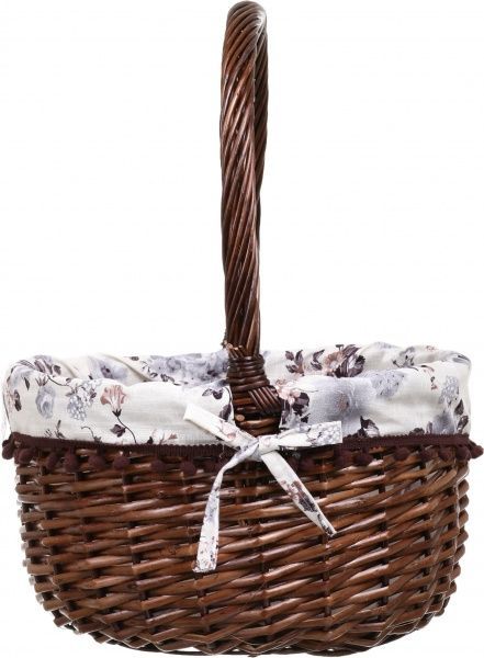 Кошик плетений з текстилем Tony Bridge Basket 35x18/45 см EP19-9F-1 