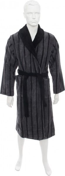 Халат мужской Vandyck Vigo р. XXL серый с черным 