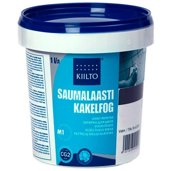 Фуга KIILTO Kesto 24 1 кг темно-рожевий