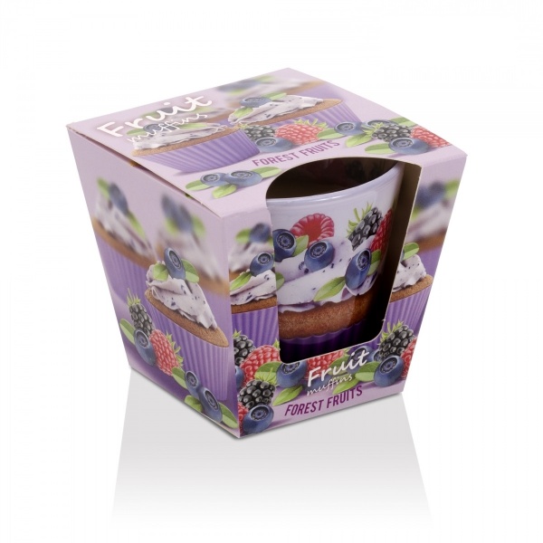 Свеча ароматическая Bartek Candles Фруктовые пирожные 115 г 