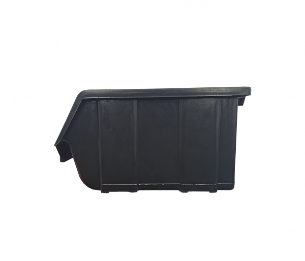 Ємність для зберігання модульна 245х160х125 мм полегшена чорна 