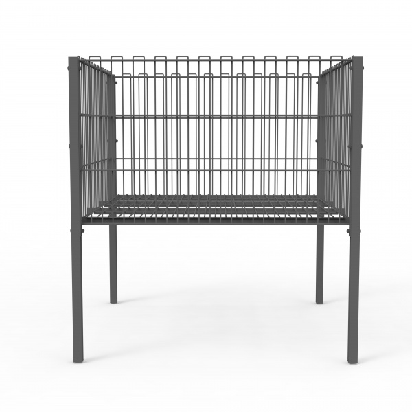 Сітка торгівельна 600х600 7024 Темно-сіра 