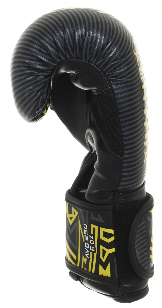 Боксерские перчатки MaxxPro AVG-250 Yellow vynil-06 р. 6 6 ozoz Yellow vynil-06 желтый
