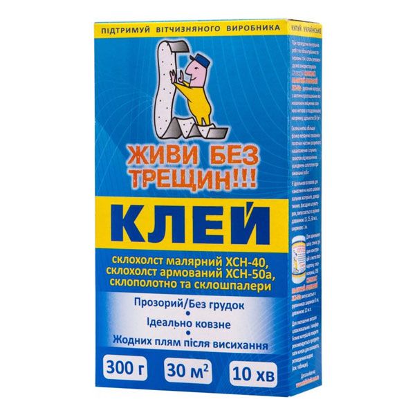 Клей для стеклохолста Живи без трещин! 300 г