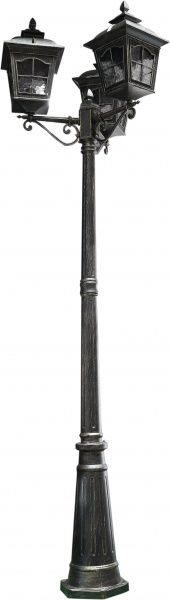 Фонарный столб WunderLicht E27 100 Вт IP44 DH-1869-3SA 