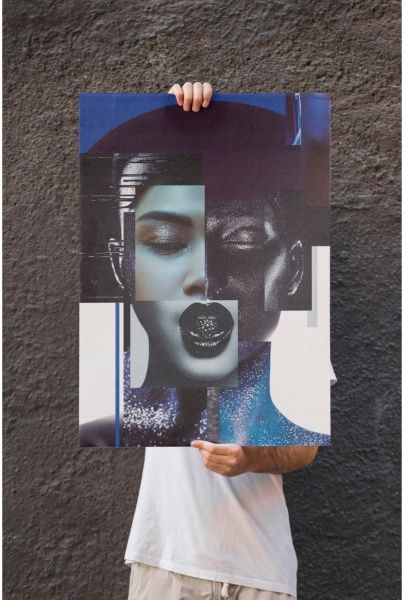 Картина Девушка (кусочки) 56x80 см Posterclub 