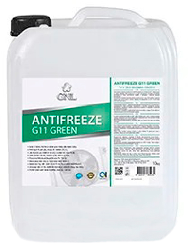 Антифриз GNL G11 -40°C G11 готовий 10л зелений (01110018)