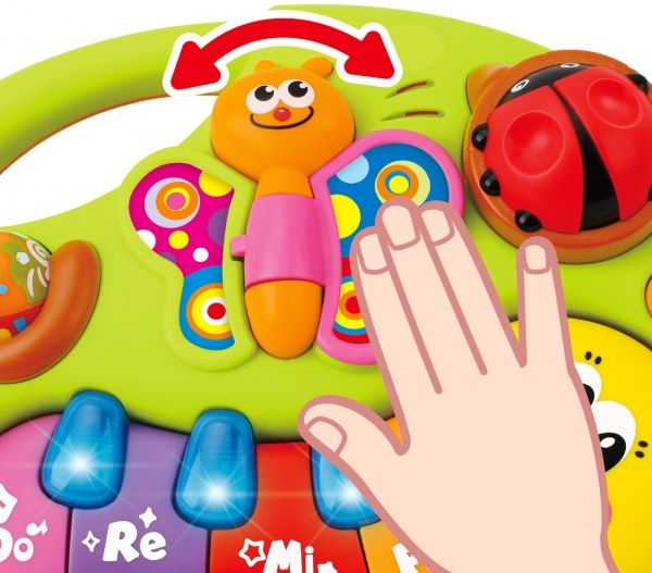 Іграшка розвивальна Hola Піаніно Гусениця 927