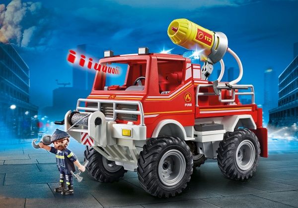 Конструктор Playmobil Пожежна машина з водяною гарматою 9466