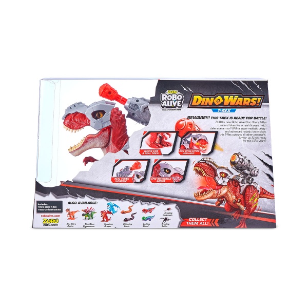 Інтерактивний ігровий набір ROBO ALIVE Бойовий Тиранозавр 7132