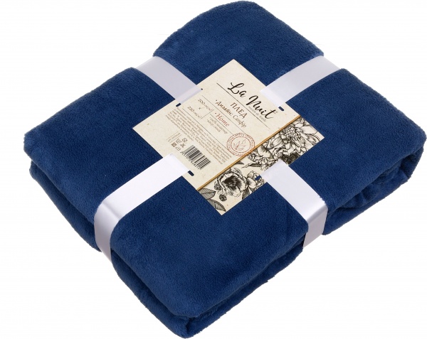 Плед Сапфир 220x200 см синий La Nuit 