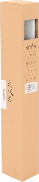 Решітка камінна 4Fire тунель 60x7x8 см біла