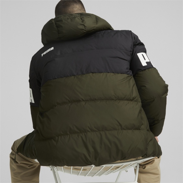 Пуховик Puma POWER HOODED DOWN PUFFER 84933570 р.L хакі